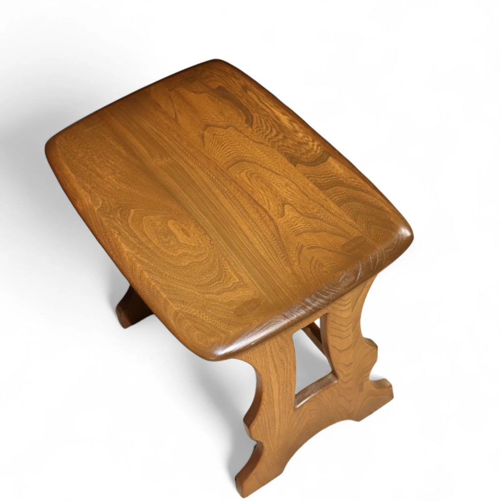 Vintage Ercol 'Golden Dawn' Elm Nest of Tables