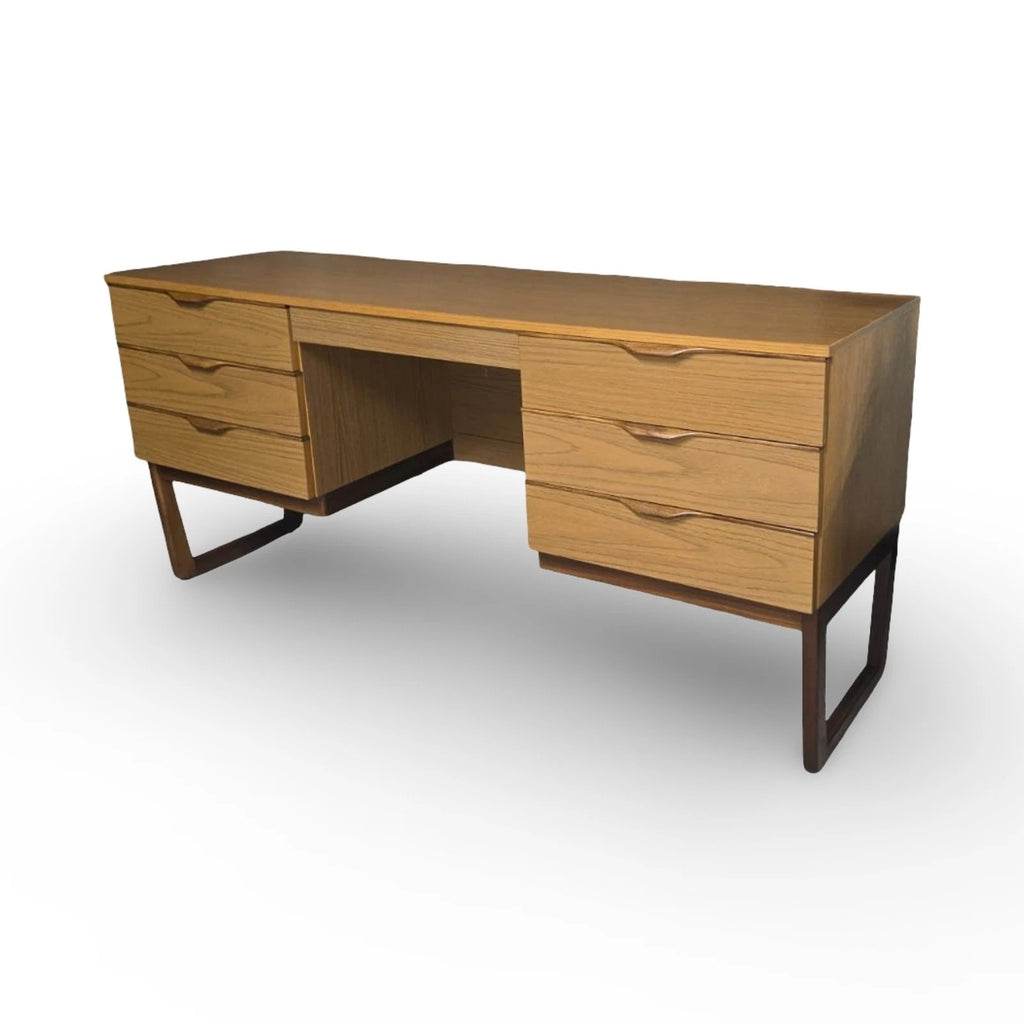 Vintage Mid Century Teak Europa Dressing Table / Desk Retro 1960s