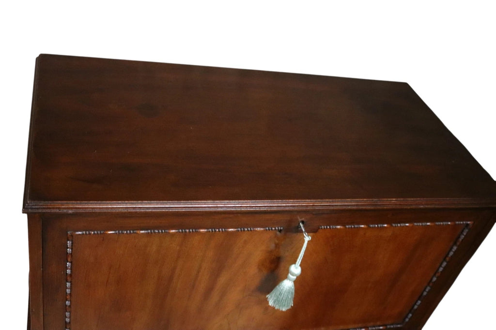 Victorian Antique Mahogany Queen Anne Style Writing Bureau C.1900