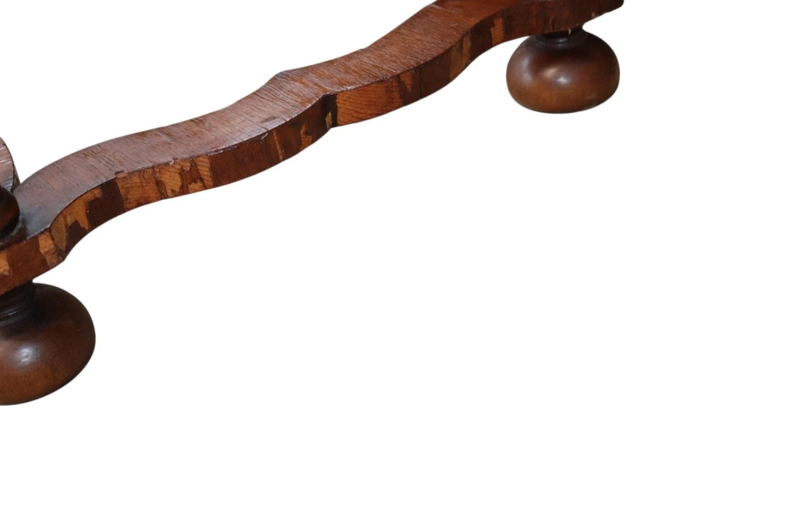 Early 20th Century Antique Burr Walnut William & Mary Style Lowboy Hall Table