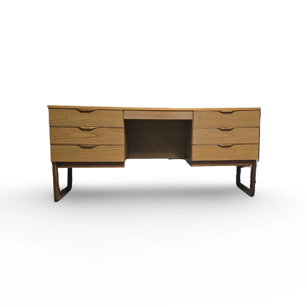 Vintage Mid Century Teak Europa Dressing Table / Desk Retro 1960s