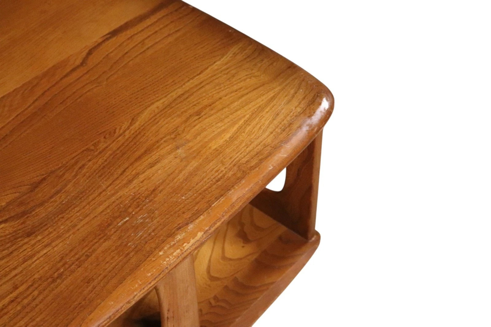 Vintage Ercol 'Golden Dawn' Pandora Elm Coffee Table