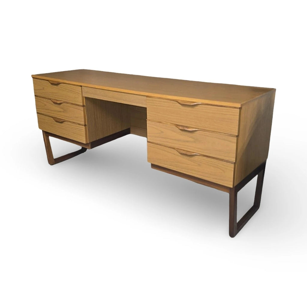 Vintage Mid Century Teak Europa Dressing Table / Desk Retro 1960s