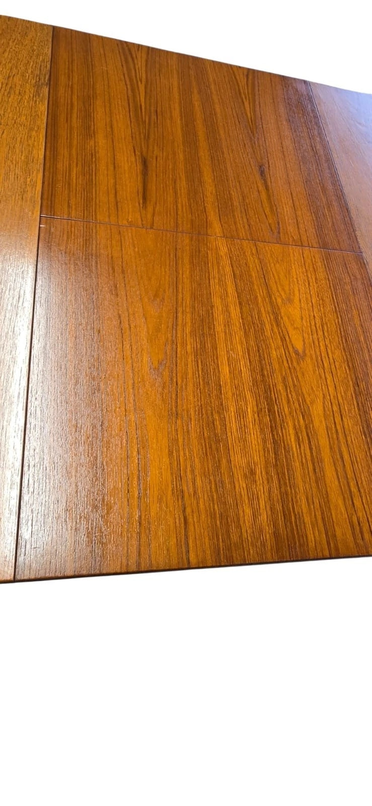 Mid Century Teak Dining Table - Butterfly Leaf Extending - MCM Danish Style