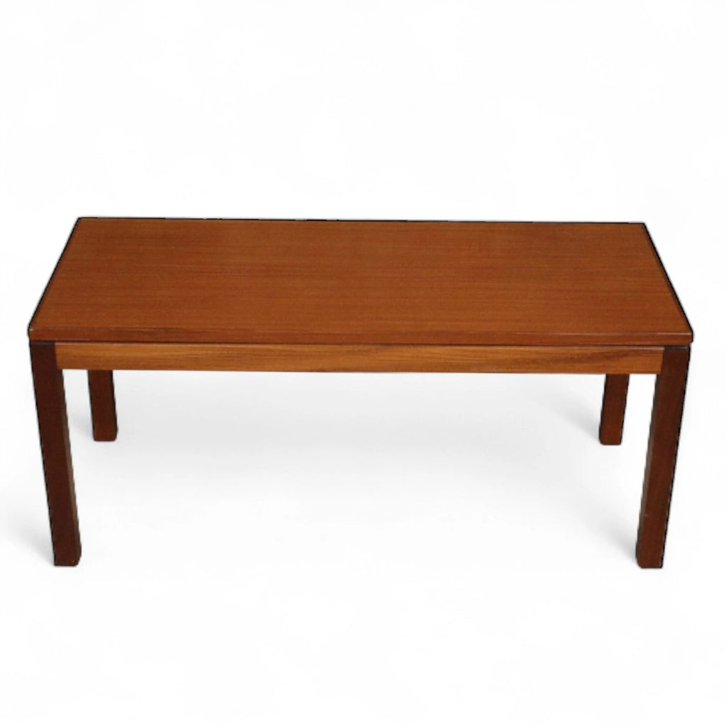 Mid Century Teak Coffee Table – Minimalist Danish Style