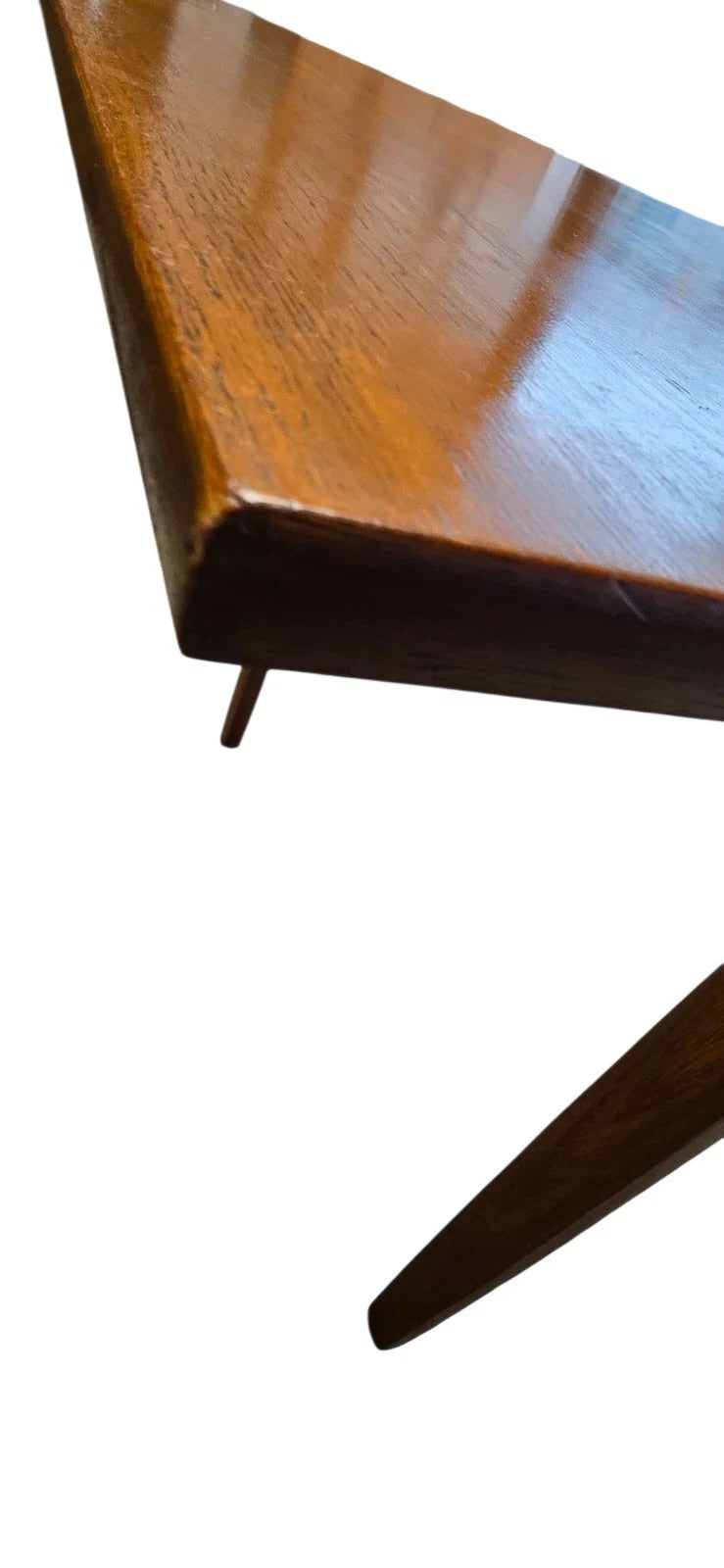 Mid Century Teak Dining Table - Butterfly Leaf Extending - MCM Danish Style
