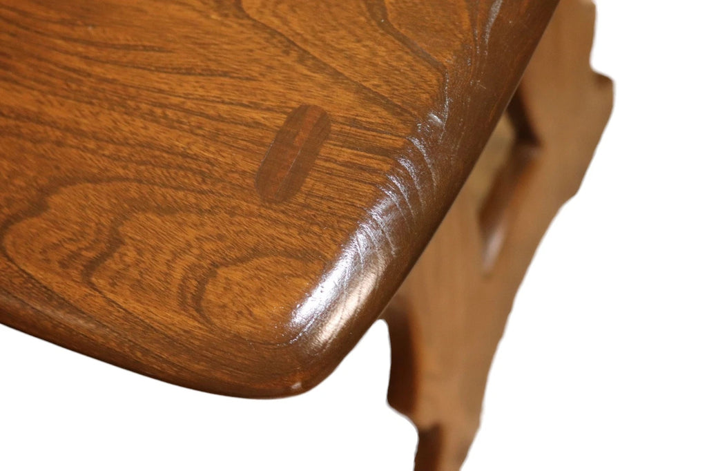 Vintage Ercol 'Golden Dawn' Elm Nest of Tables
