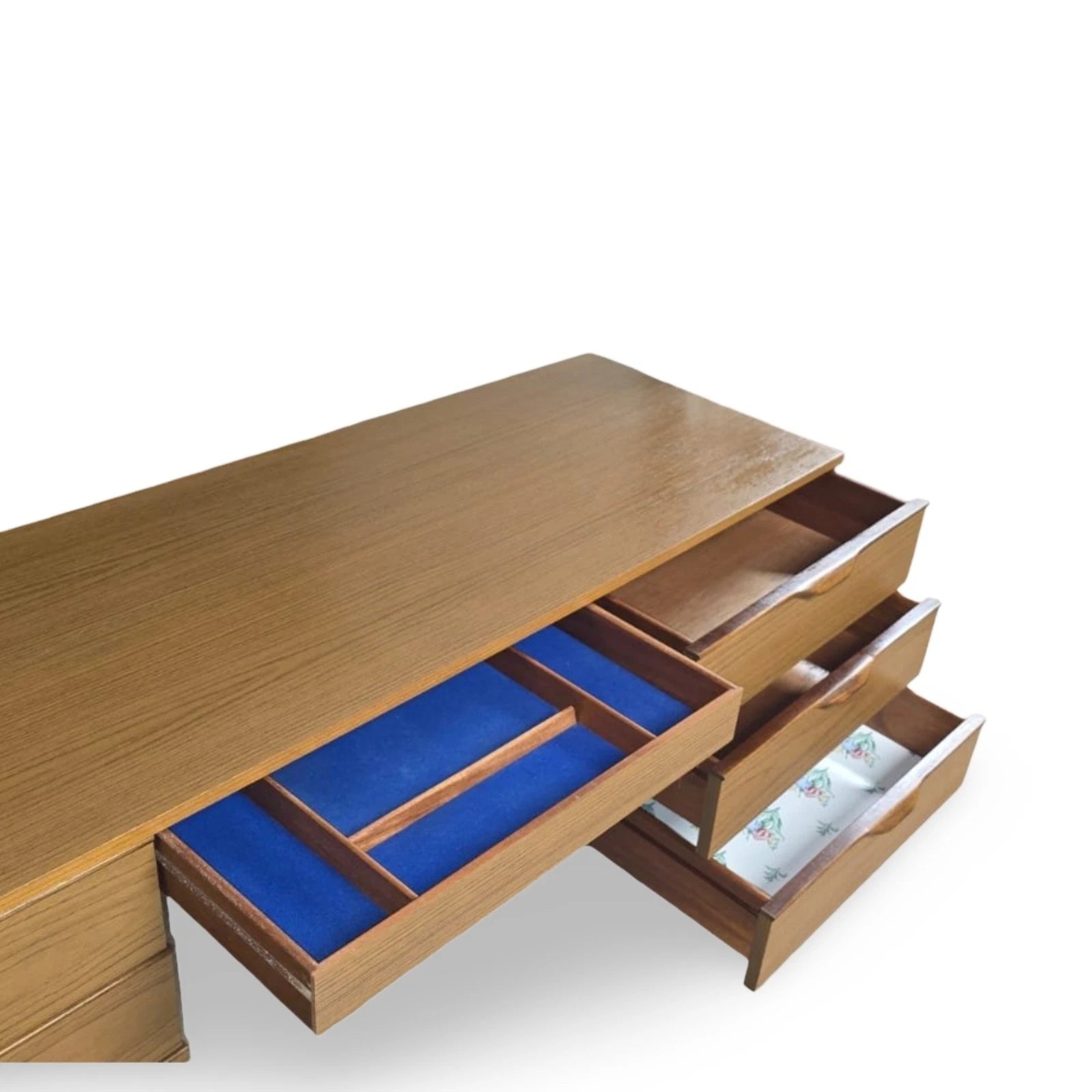Vintage Mid Century Teak Europa Dressing Table / Desk Retro 1960s