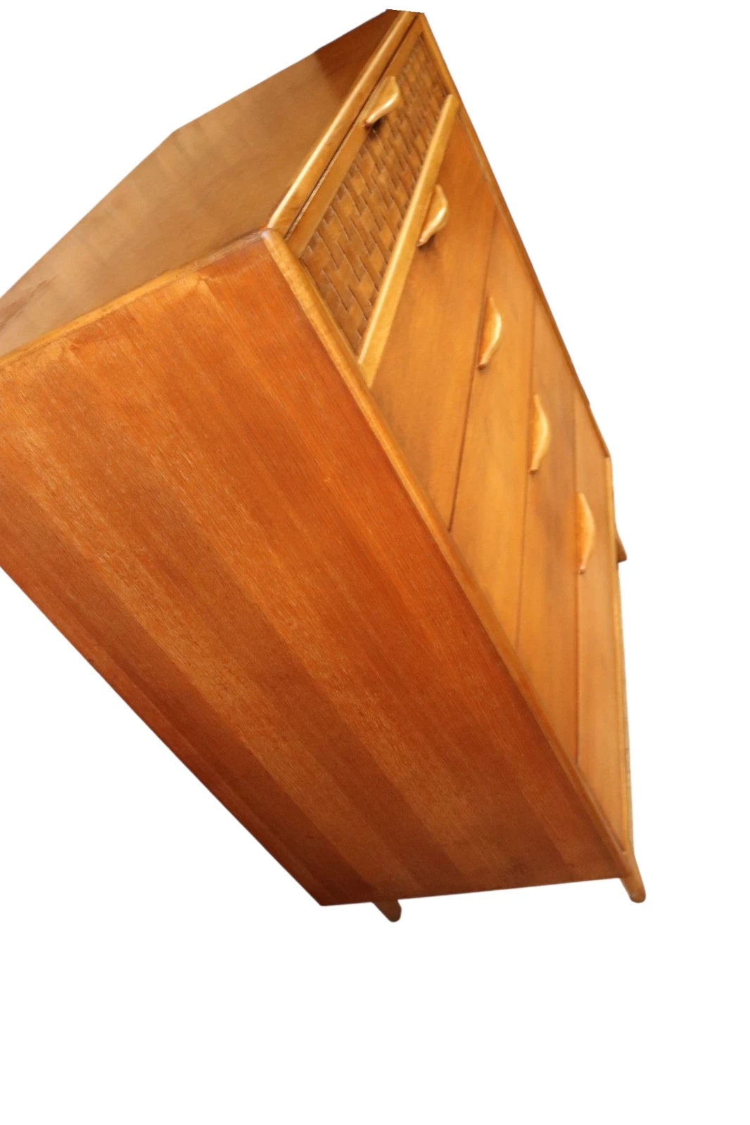Rare Mid Century Lane ' Perception ' Large Teak Chest of Drawers