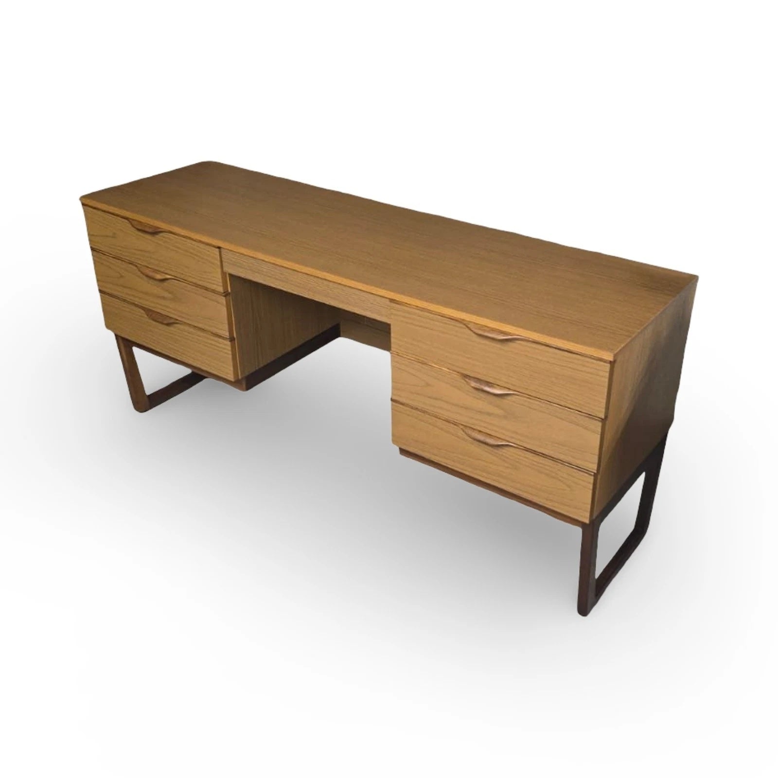 Vintage Mid Century Teak Europa Dressing Table / Desk Retro 1960s