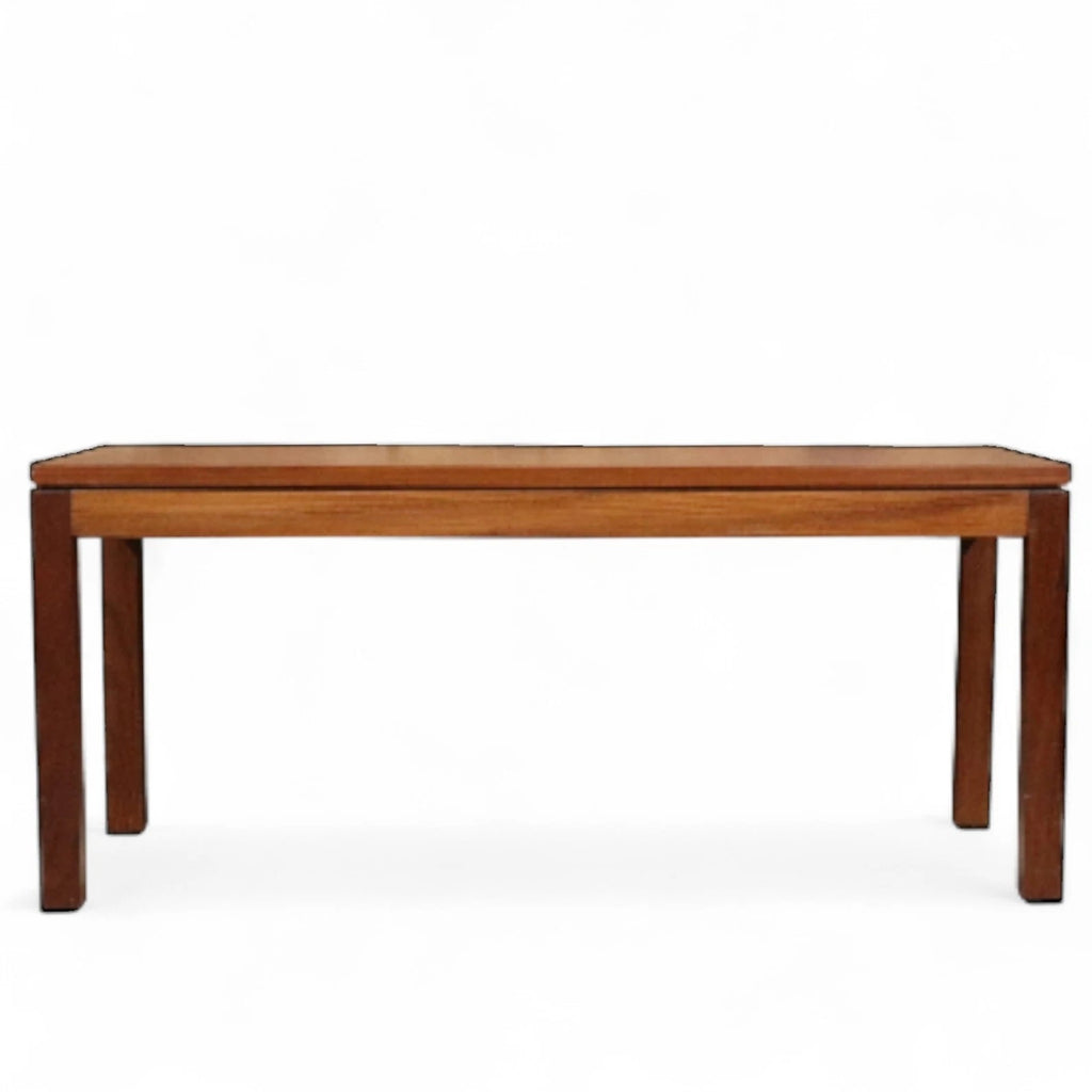 Mid Century Teak Coffee Table – Minimalist Danish Style
