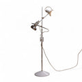 Mid Century Maclamp Style Twin Headed Spot Lamp Retro 1970s Floor Lamp