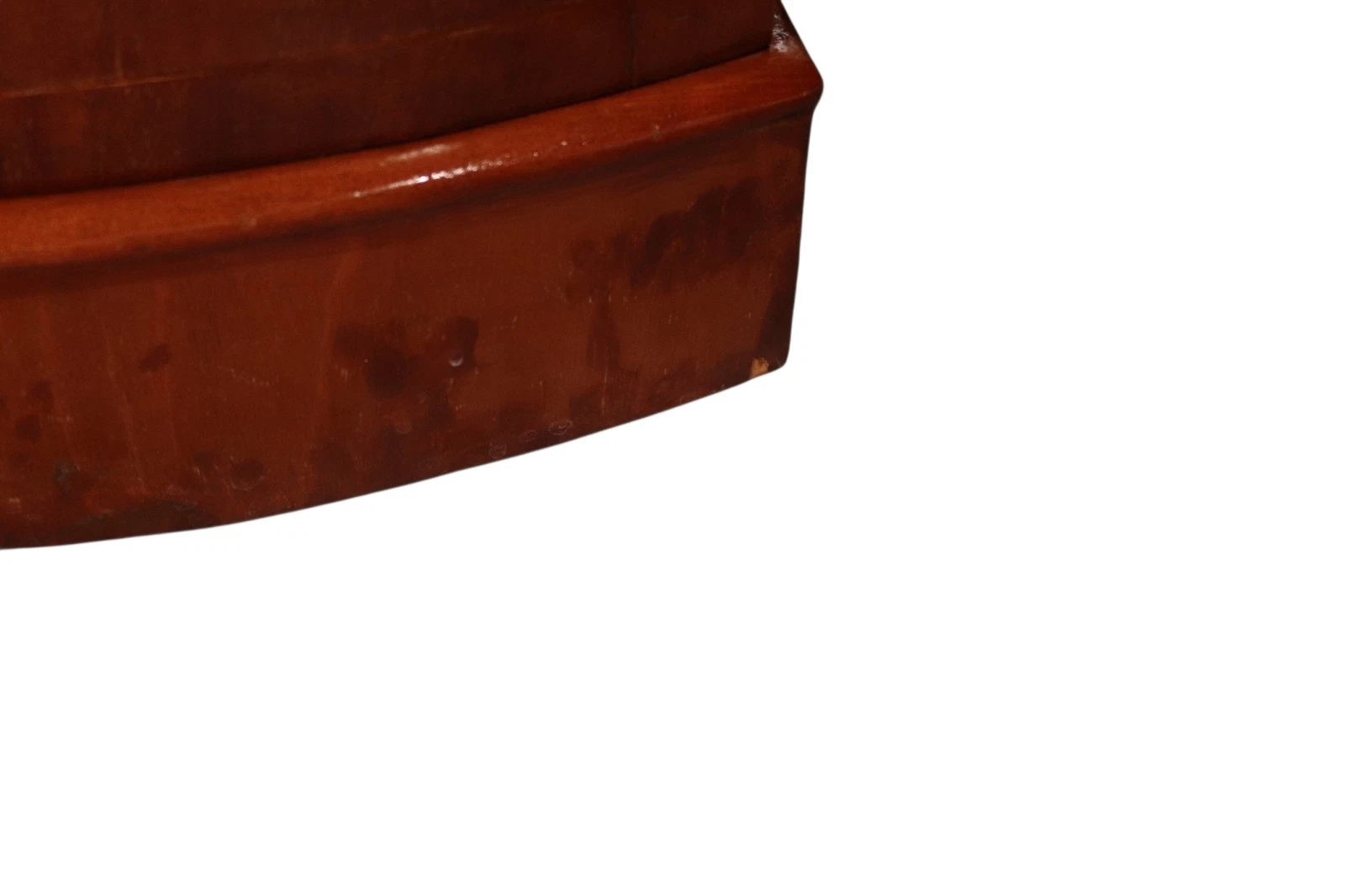 Pair of Vintage Victorian Style Walnut Bow Front Bedside Cupboards / Cabinets